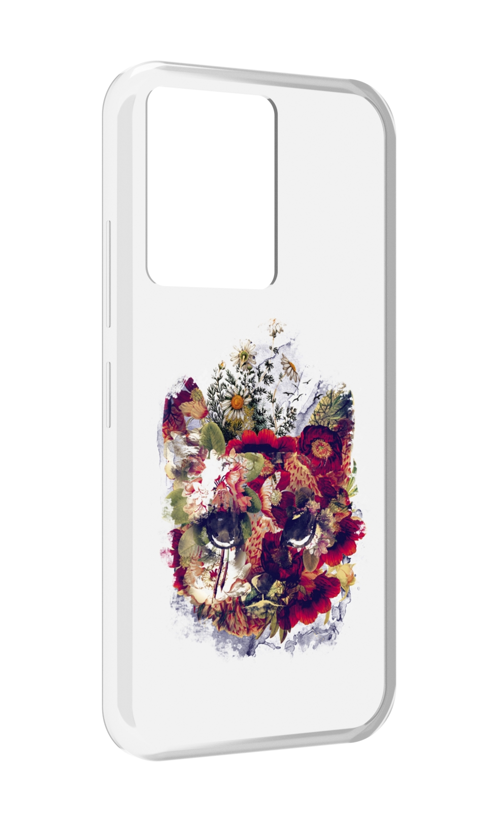 

Чехол MyPads Лиса в цветах-2 для Infinix Note 12 5G X671 / Note 12 Pro 5G, Прозрачный, Tocco