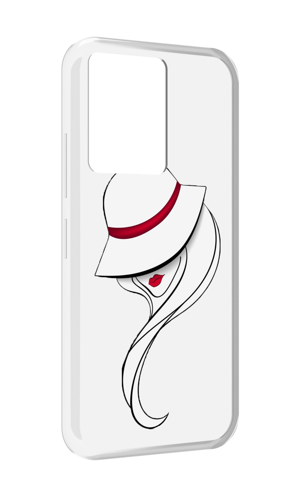 

Чехол MyPads Лого женский для Infinix Note 12 5G X671 / Note 12 Pro 5G, Прозрачный, Tocco