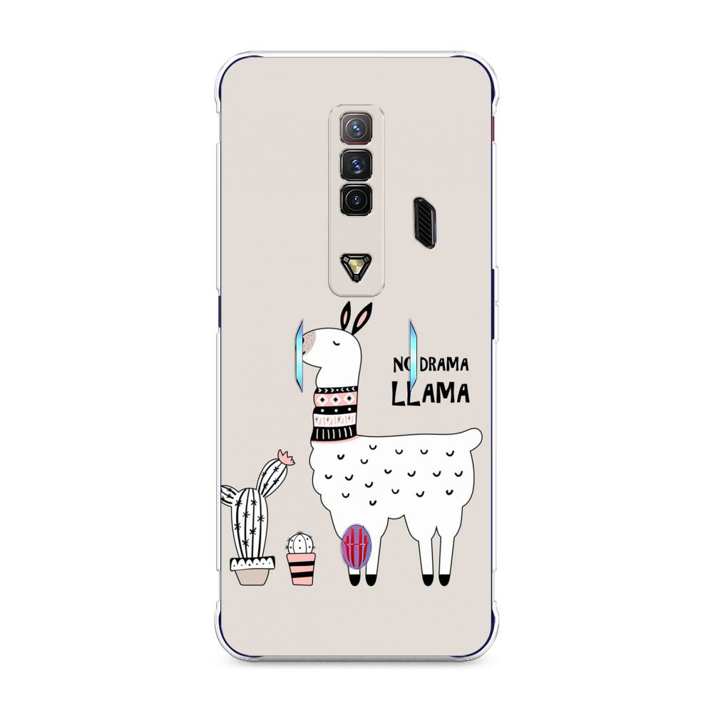 

Чехол Awog на ZTE Nubia Red Magic 7 / ЗТЕ Нубиа Ред Мэджик 7 "No drama LLama", Разноцветный, 135950-2