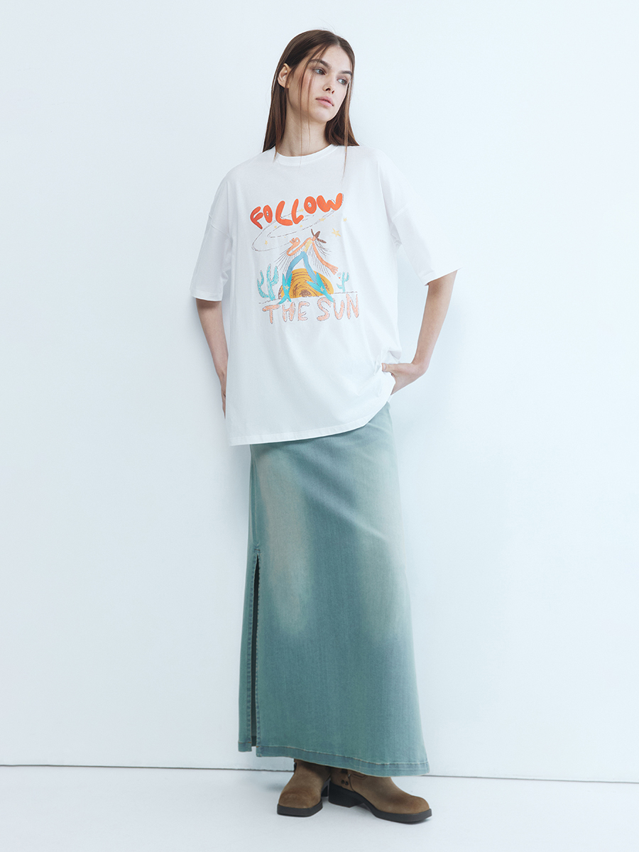 

Футболка женская Befree 2422120016 белая M, Белый, 2422120016