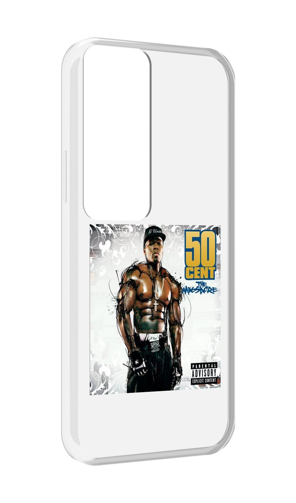 

Чехол MyPads 50 Cent - The Massacre для Tecno Pova Neo 2, Прозрачный, Tocco