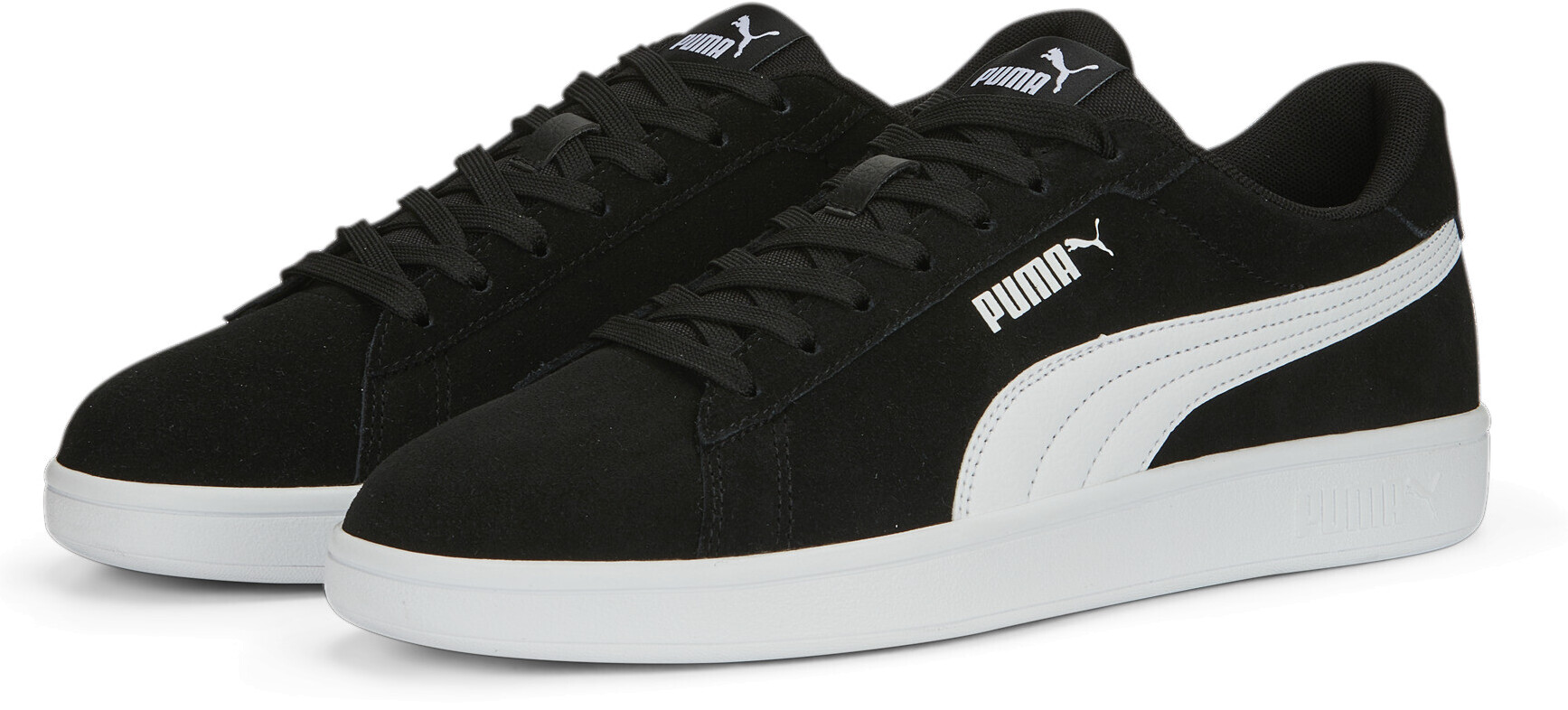 

Кеды унисекс PUMA Smash 3.0 черные 9 UK, Черный, Smash 3.0