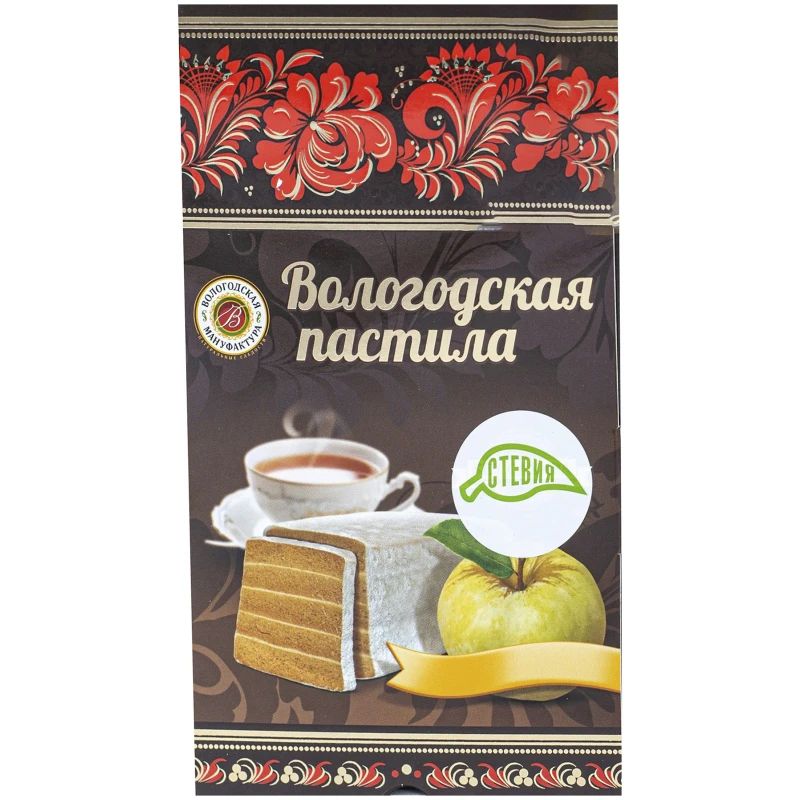 

Пастила Вологодская Мануфактура без сахара 230 г