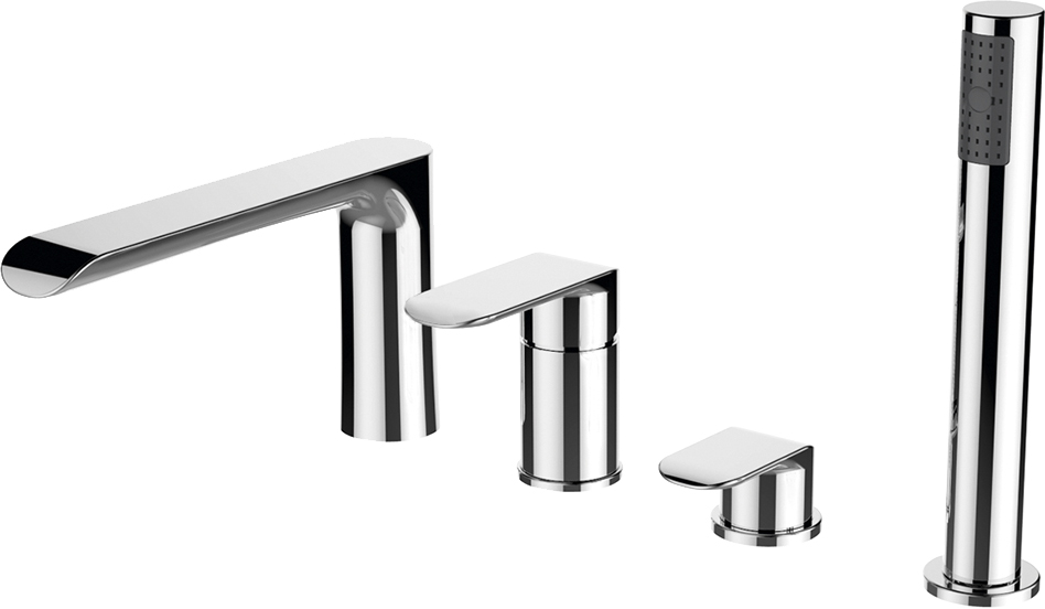 

Clever Смеситель Clever Start Elegance 61128 на борт ванны