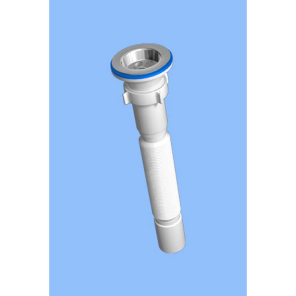 

G104 Гофросифон 1-1/2" х 40мм АНИ ПЛАСТ, Белый