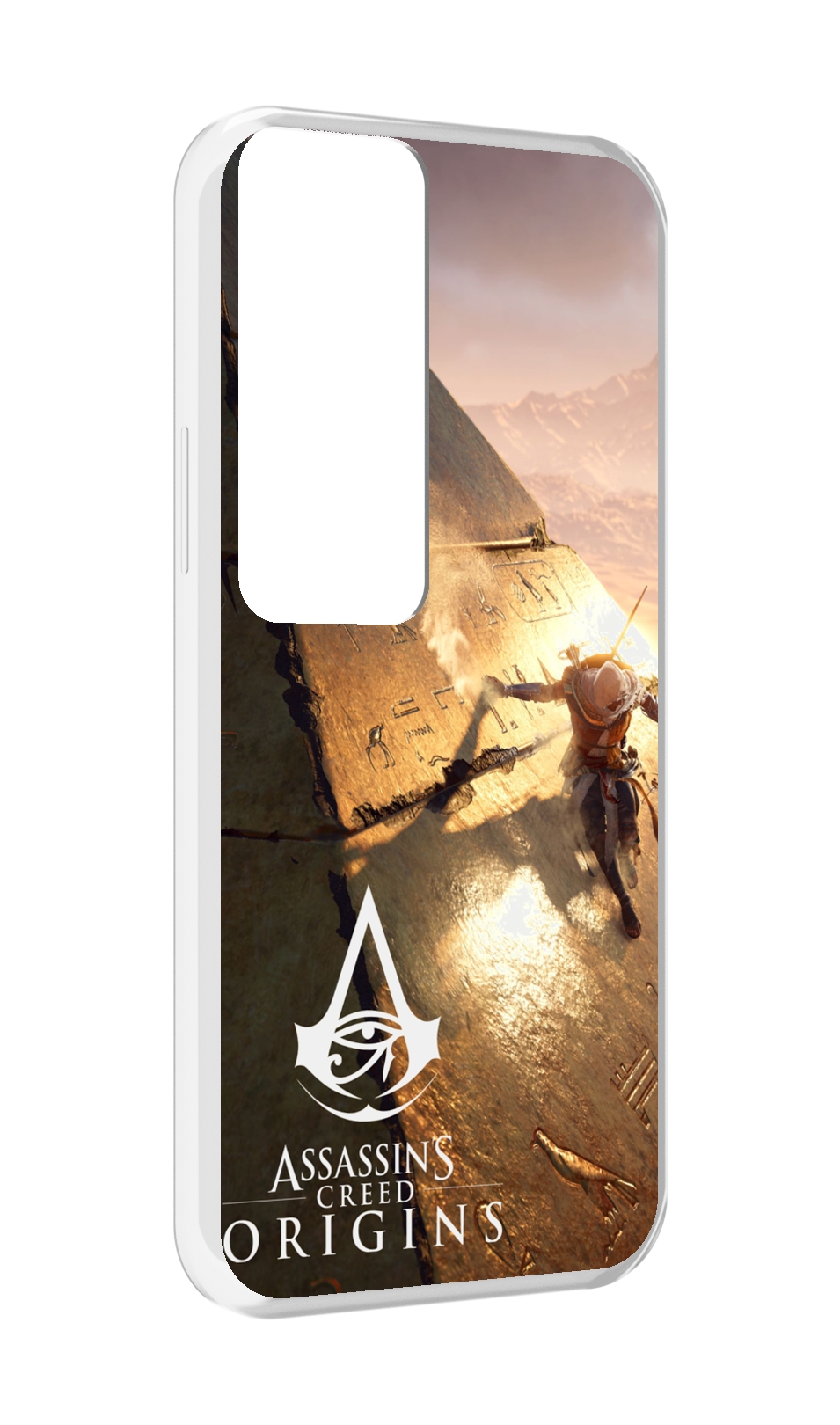 

Чехол MyPads Assassin's Creed Origins для Tecno Pova Neo 2, Прозрачный, Tocco