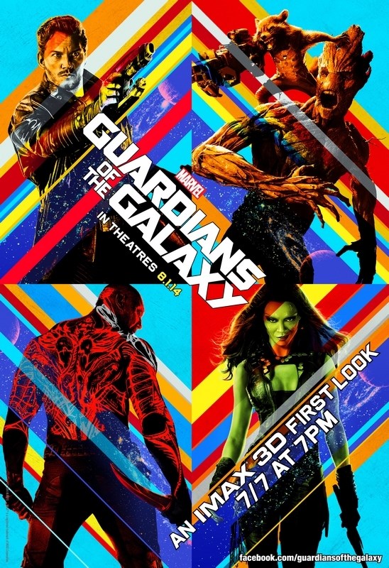 

Постер к фильму "Стражи Галактики" (Guardians of the Galaxy) 50x70 см