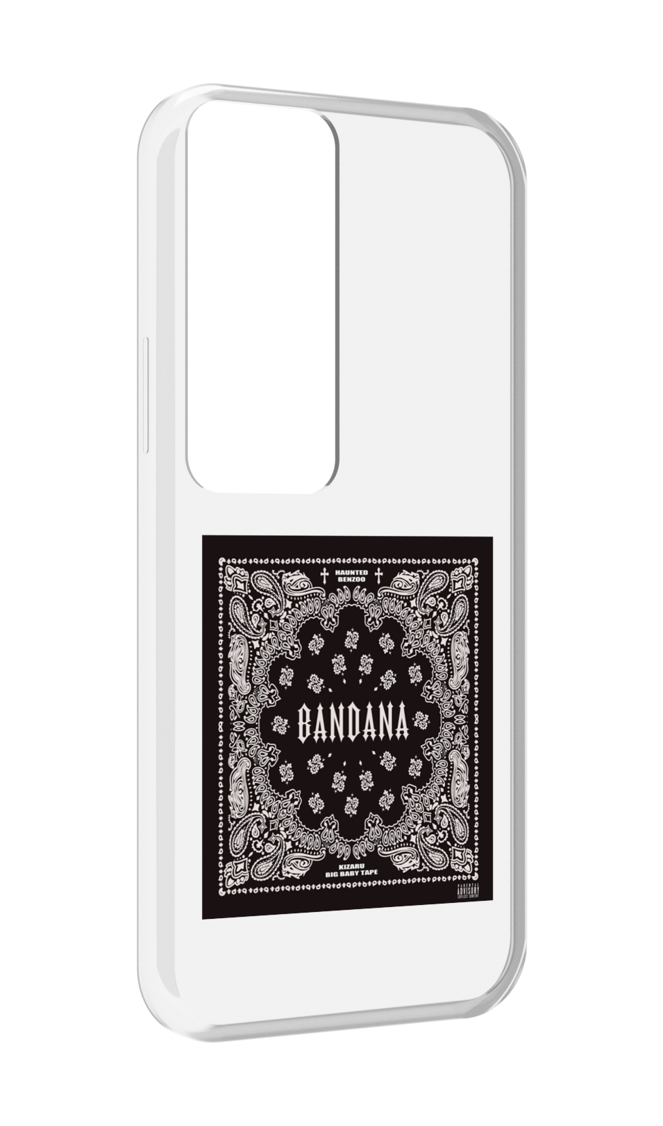 

Чехол MyPads Bandana I Big Baby Tape для Tecno Pova Neo 2, Прозрачный, Tocco