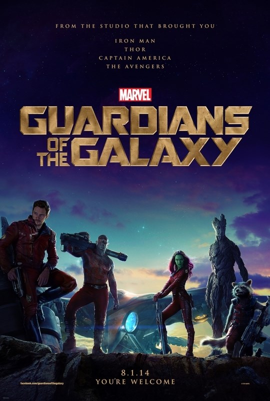 

Постер к фильму "Стражи Галактики" (Guardians of the Galaxy) 50x70 см