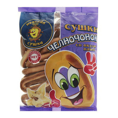 

Сушки Невская Сушка Челночок со вкусом ванили