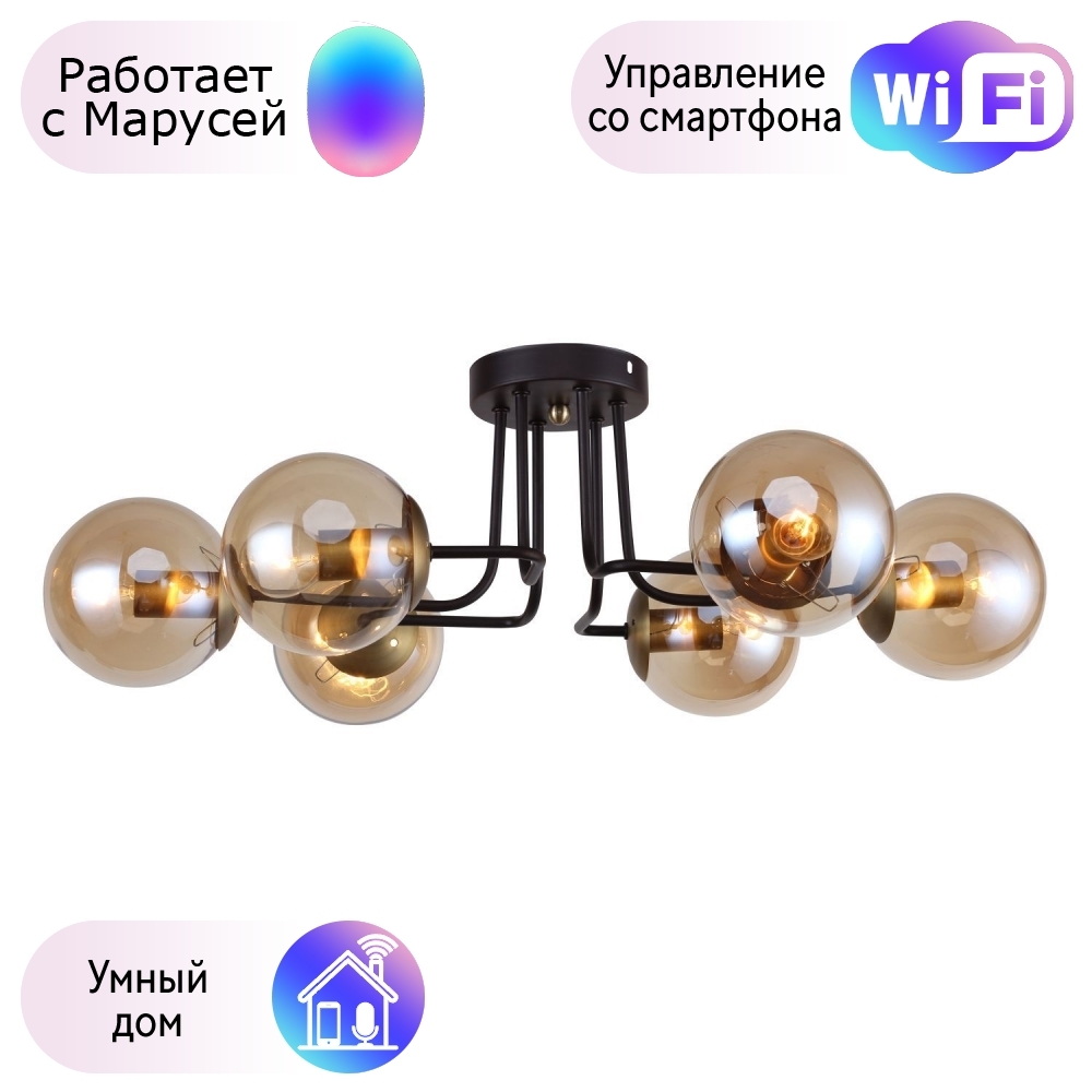 

Потолочная люстра F-Promo Modestus с поддержкой Маруся 2344-6U-М