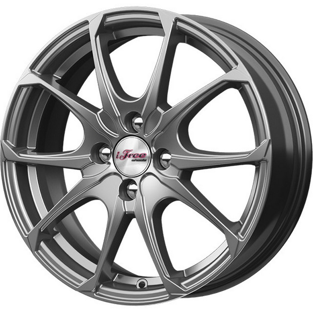 

Диски R16 4x100 6J ET35 D67,1 iFree Такеши (КС877-09) Хай вэй, Графит