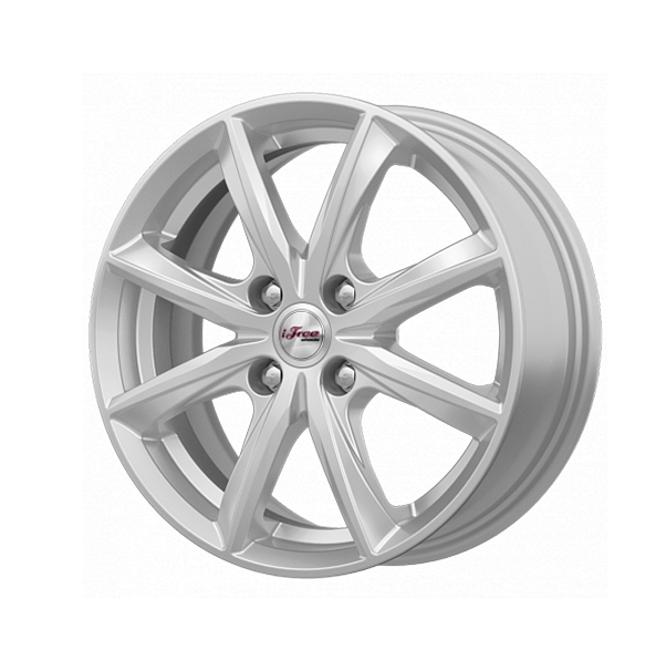 

Диски R15 4x100 6J ET40 D67,1 iFree Бланш (КС908-04) Нео-классик, Серебристый