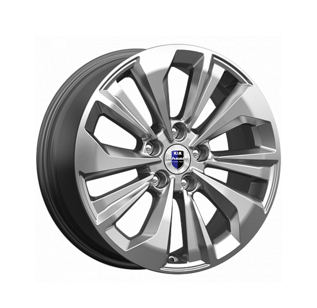 

Колесный диск Кик Авиор 7x17/5x108 D63.35 ET50, Графит