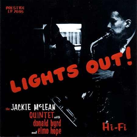 

MCLEAN, JACKIE: Lights Out! (cd)