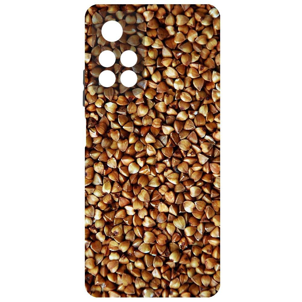 

Чехол-накладка Krutoff Soft Case Гречка для Poco M4 Pro 5G, Черный