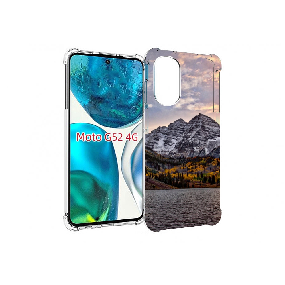 

Чехол MyPads горы-колорадо для Motorola Moto G82 / Moto G52, Прозрачный, Tocco
