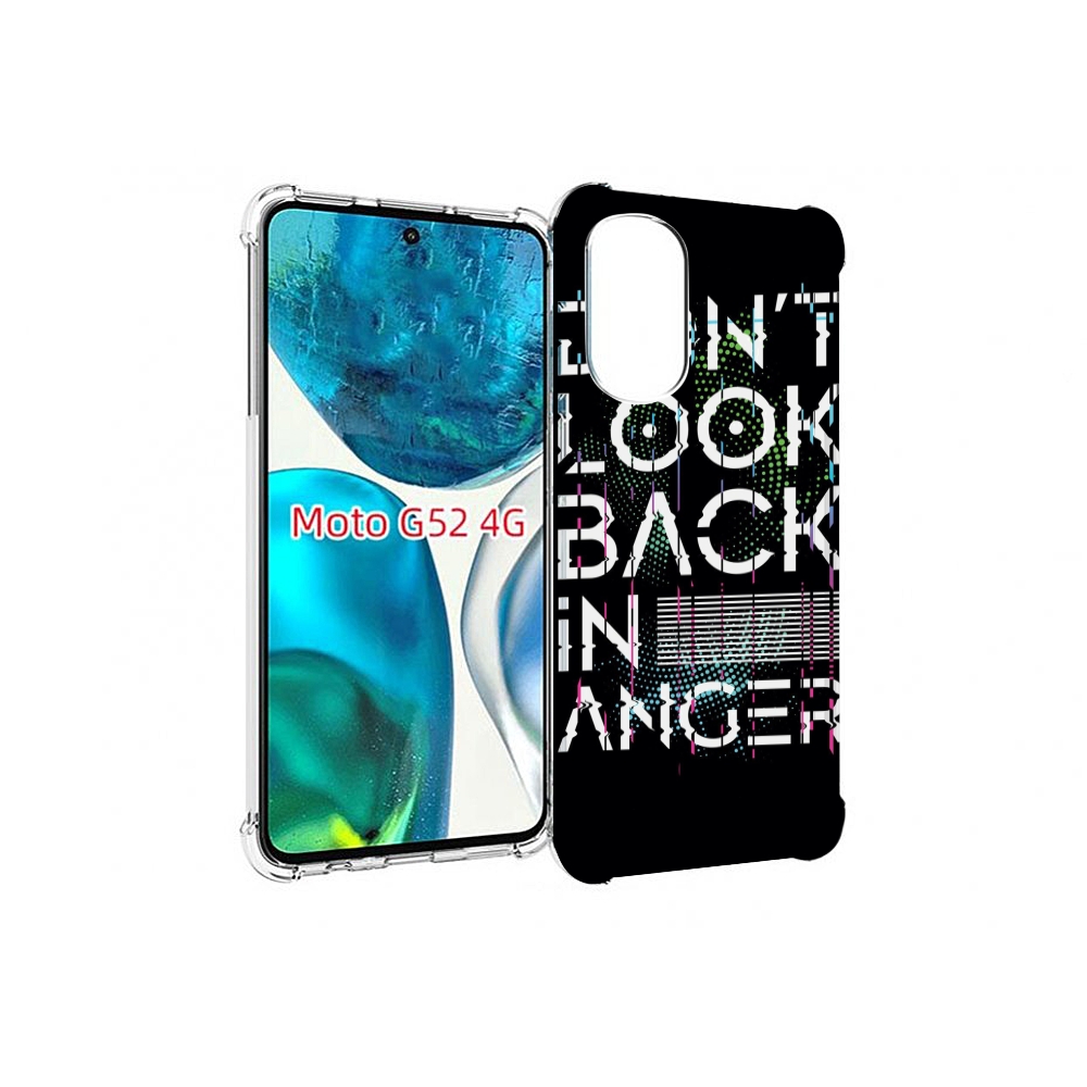 

Чехол MyPads графический-текст для Motorola Moto G82 / Moto G52, Прозрачный, Tocco