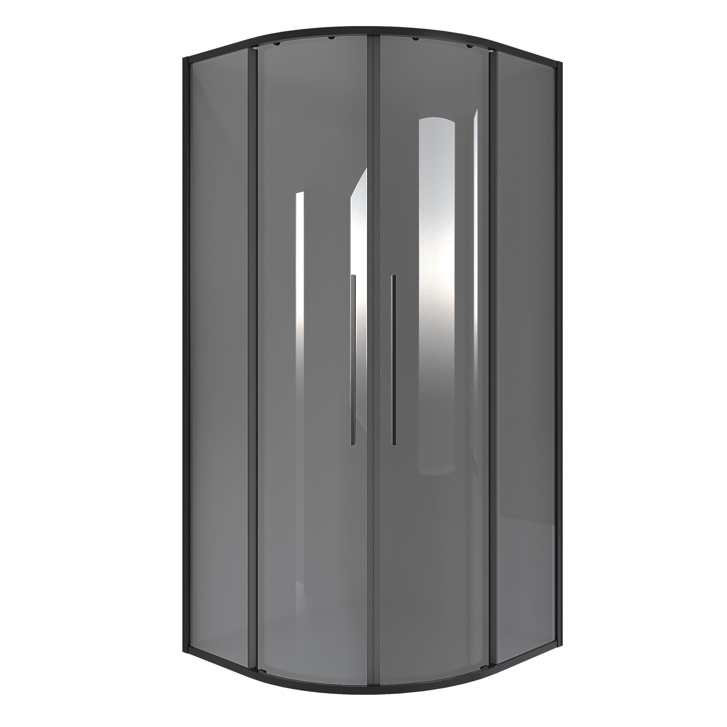 

Душевой уголок Niagara Nova NG-2825-34BLACK (80*80*195) черный матовый, Nova NG-2825-34BLACK (80*80*195) полукруг, раздвижная, черный матовый, стекло тониров,1 м