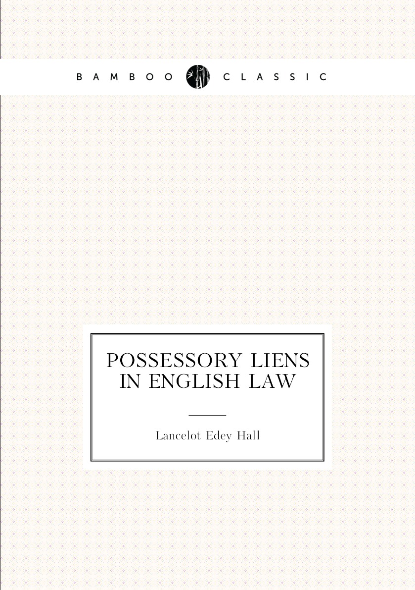 

Possessory liens in English law