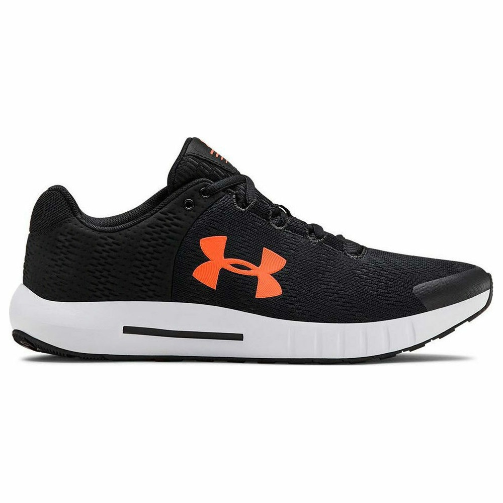 фото Кроссовки мужские under armour ua micro g pursuit bp черные 7.5 us