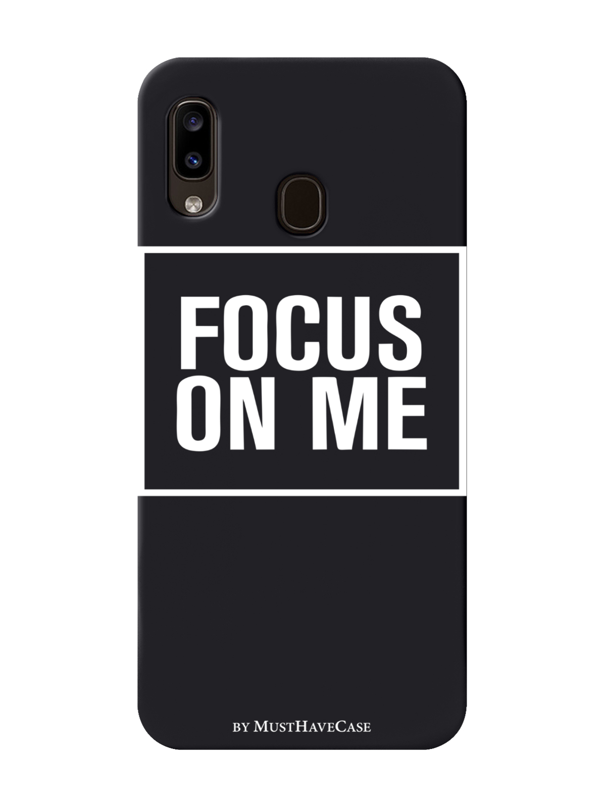 Чехол MustHaveCase для Samsung Galaxy A30 Focus on me черный