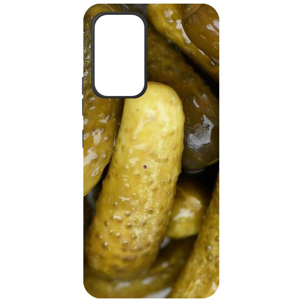 

Чехол-накладка Krutoff Soft Case Огурчики для Samsung Galaxy A53 5G (A536), Черный