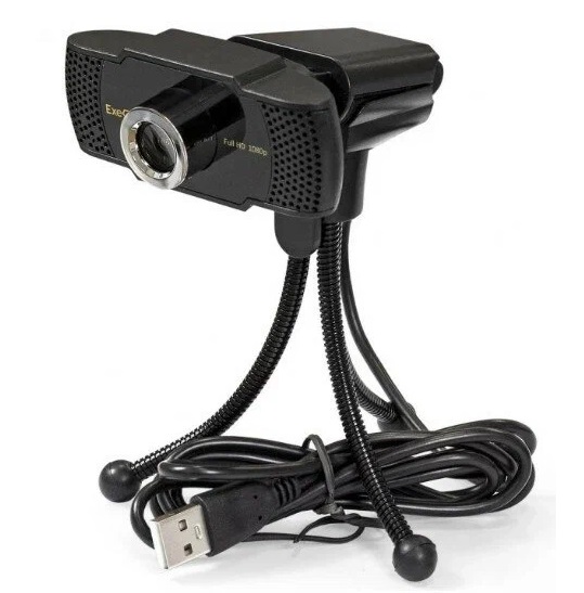 

Веб-камера EXEGATE EX294581RUS BusinessPro C922 2K Tripod, Черный