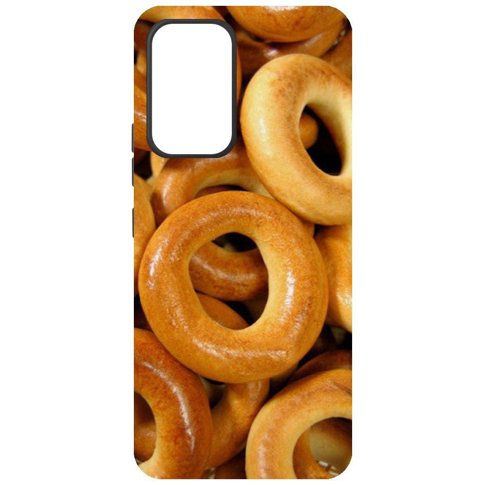 

Чехол-накладка Krutoff Soft Case Сушки для Samsung Galaxy A53 5G (A536), Черный