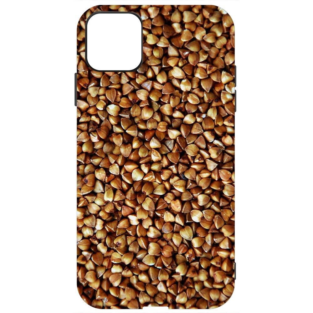 Чехол-накладка Krutoff Soft Case Гречка для iPhone 11