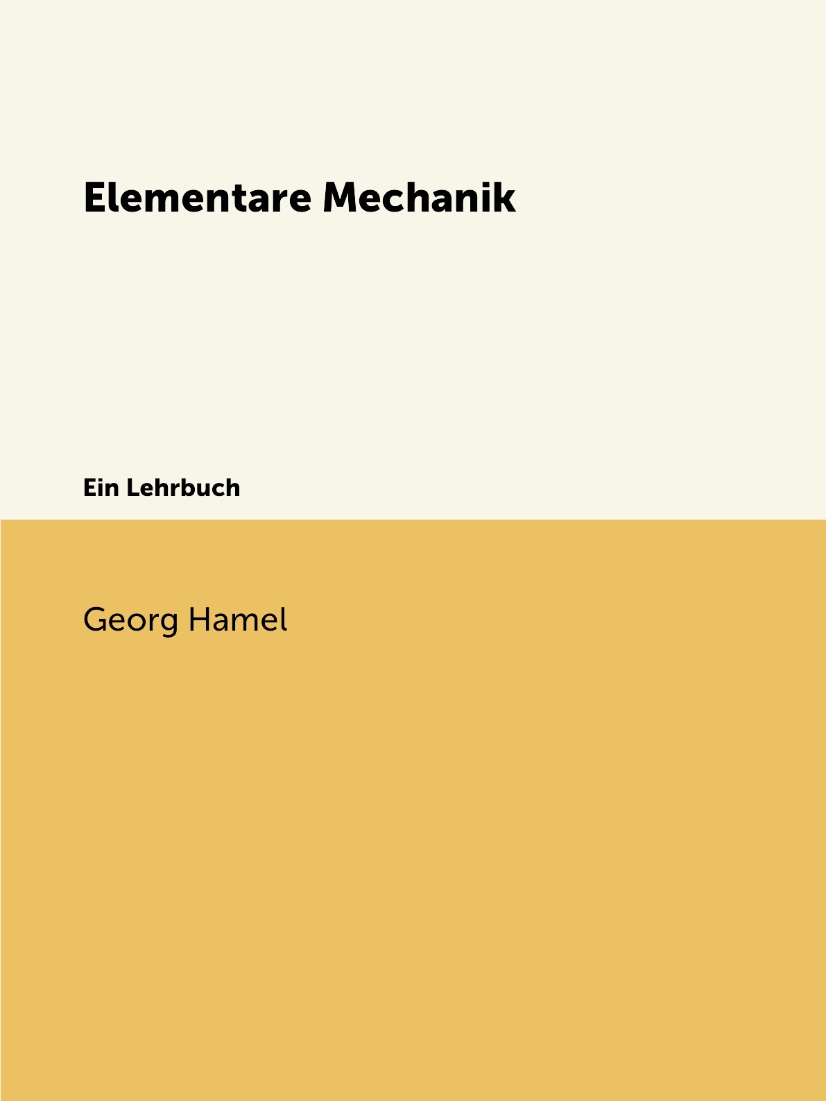 

Elementare Mechanik