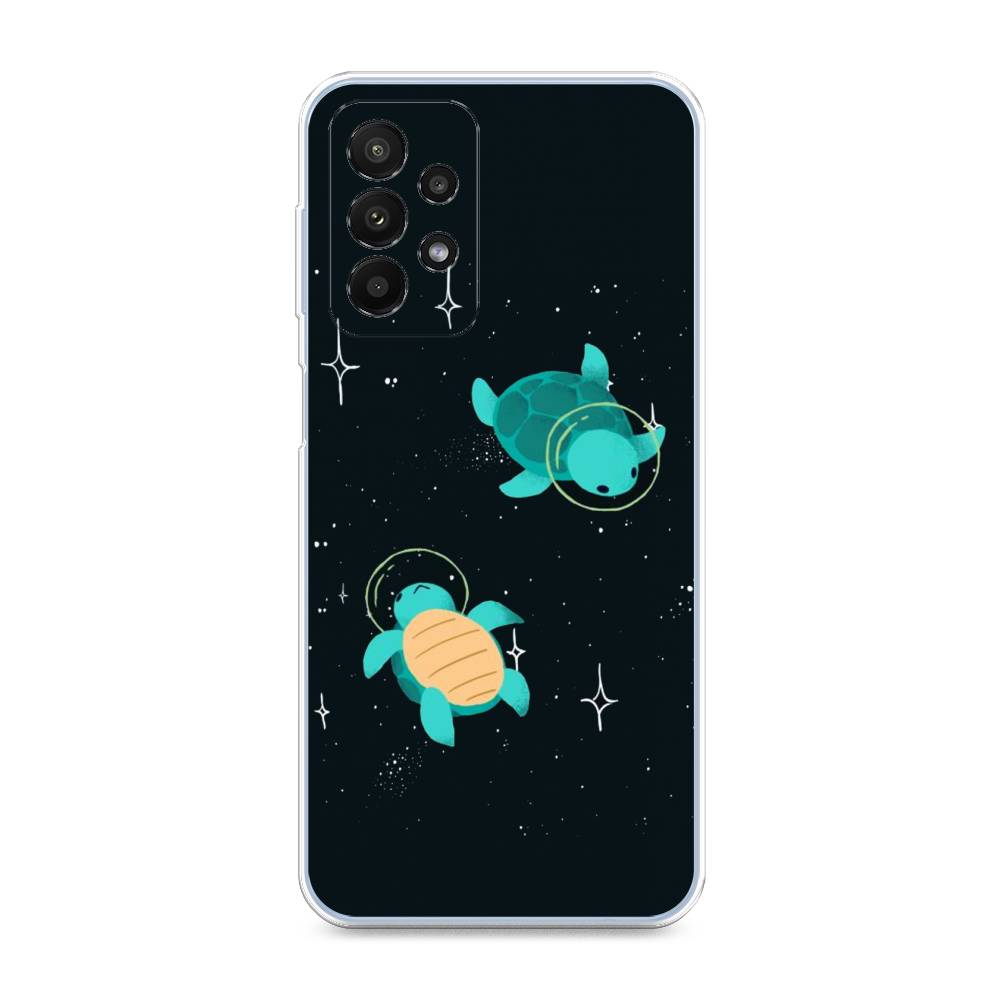 

Чехол Awog на Samsung Galaxy A23 / Самсунг A23 "Черепашки космонавты", Разноцветный, 2105050-4