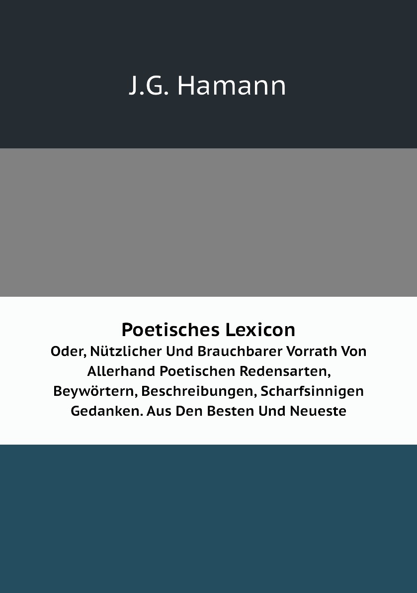 

Poetisches Lexicon