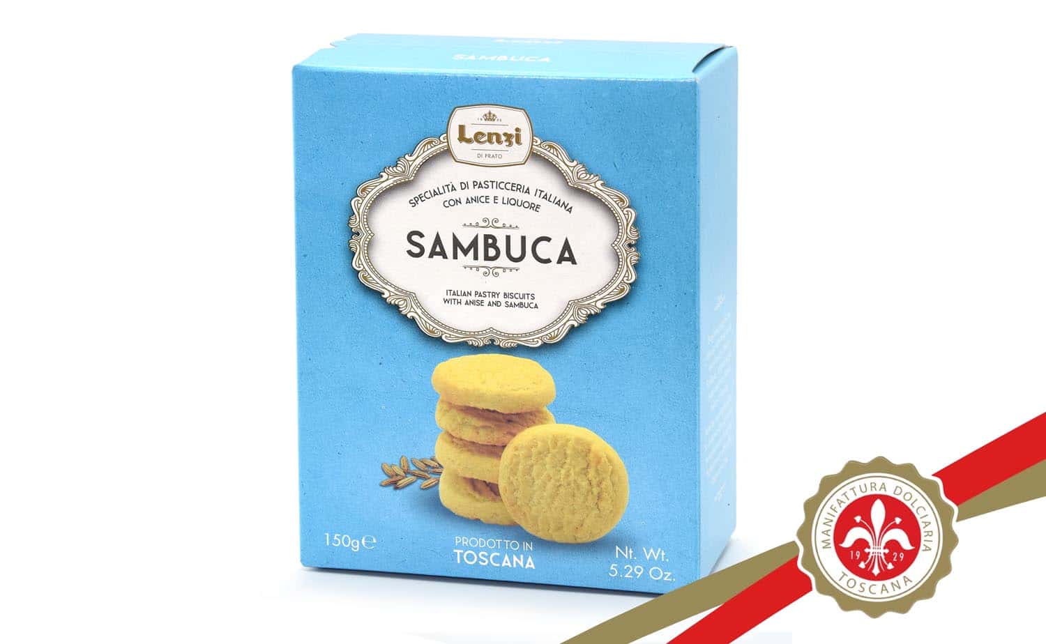 

Печенье сдобное MASINI Самбука и анис, 150 г, LEN12708