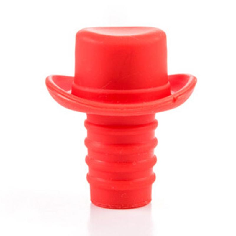 

Пробка для бутылок Шляпа Silicone Bottle Stoppers 00109279 красный, 4797