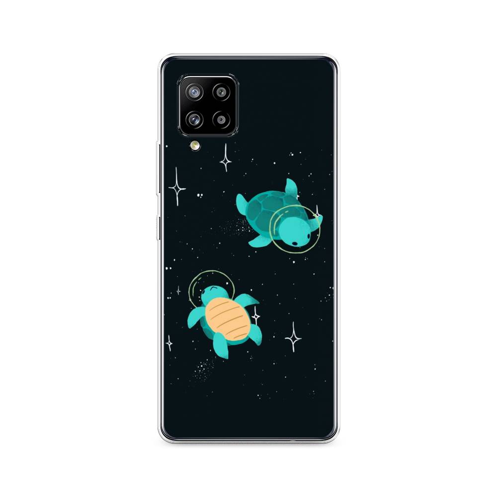 

Чехол Awog на Samsung Galaxy A42 / Самсунг A42 "Черепашки космонавты", Разноцветный, 2101750-4