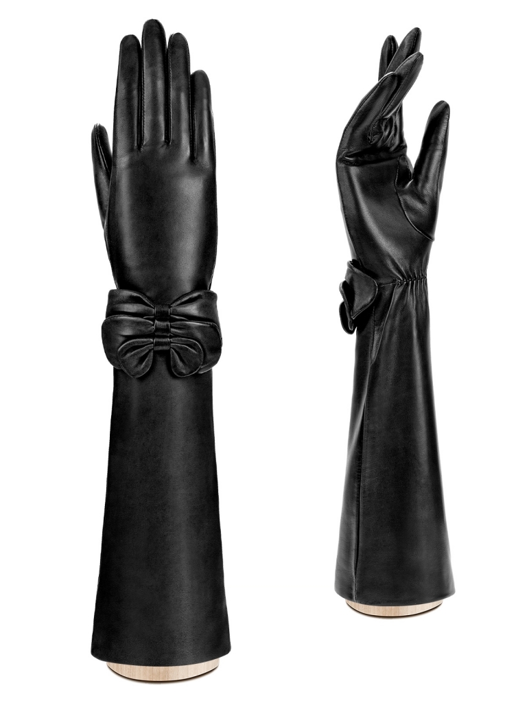 Перчатки женские Eleganzza F-IS0075 черные, р. 6