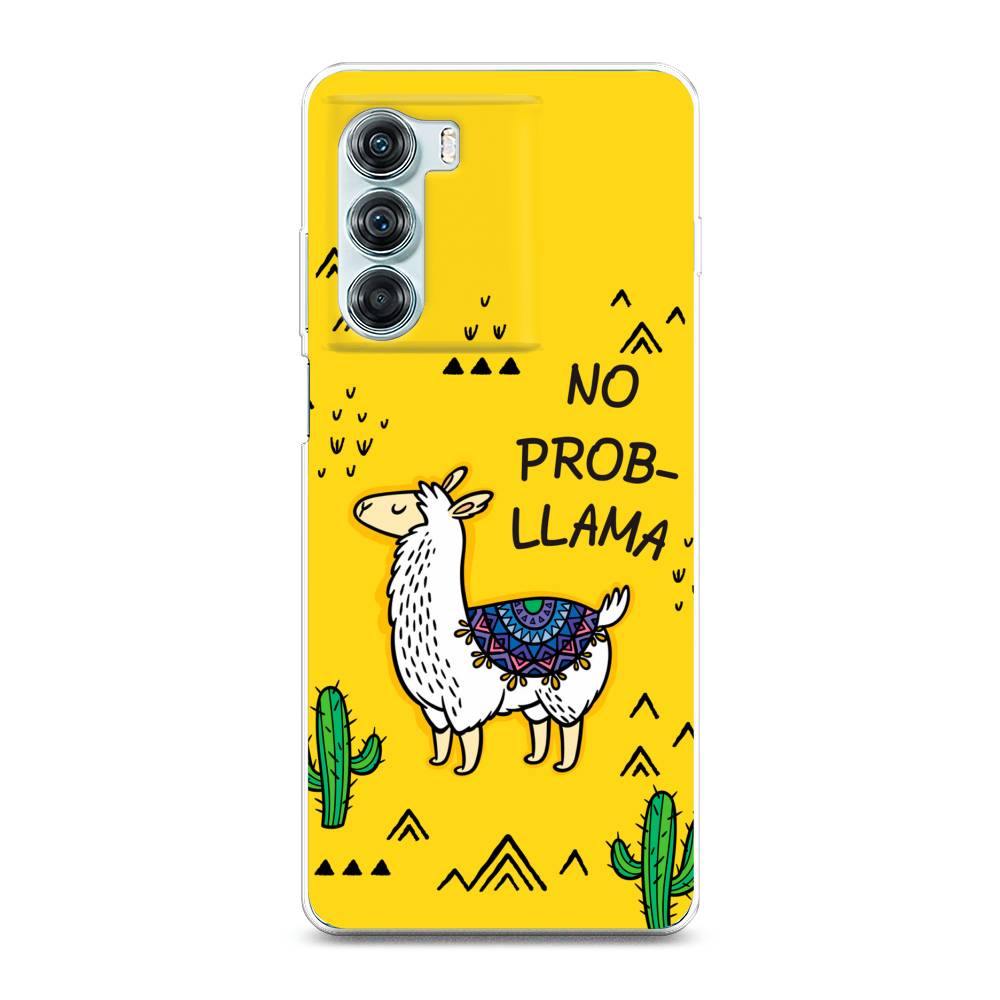 

Чехол Awog на Motorola Moto Edge S30 "No probLLama", Разноцветный, 243050-2