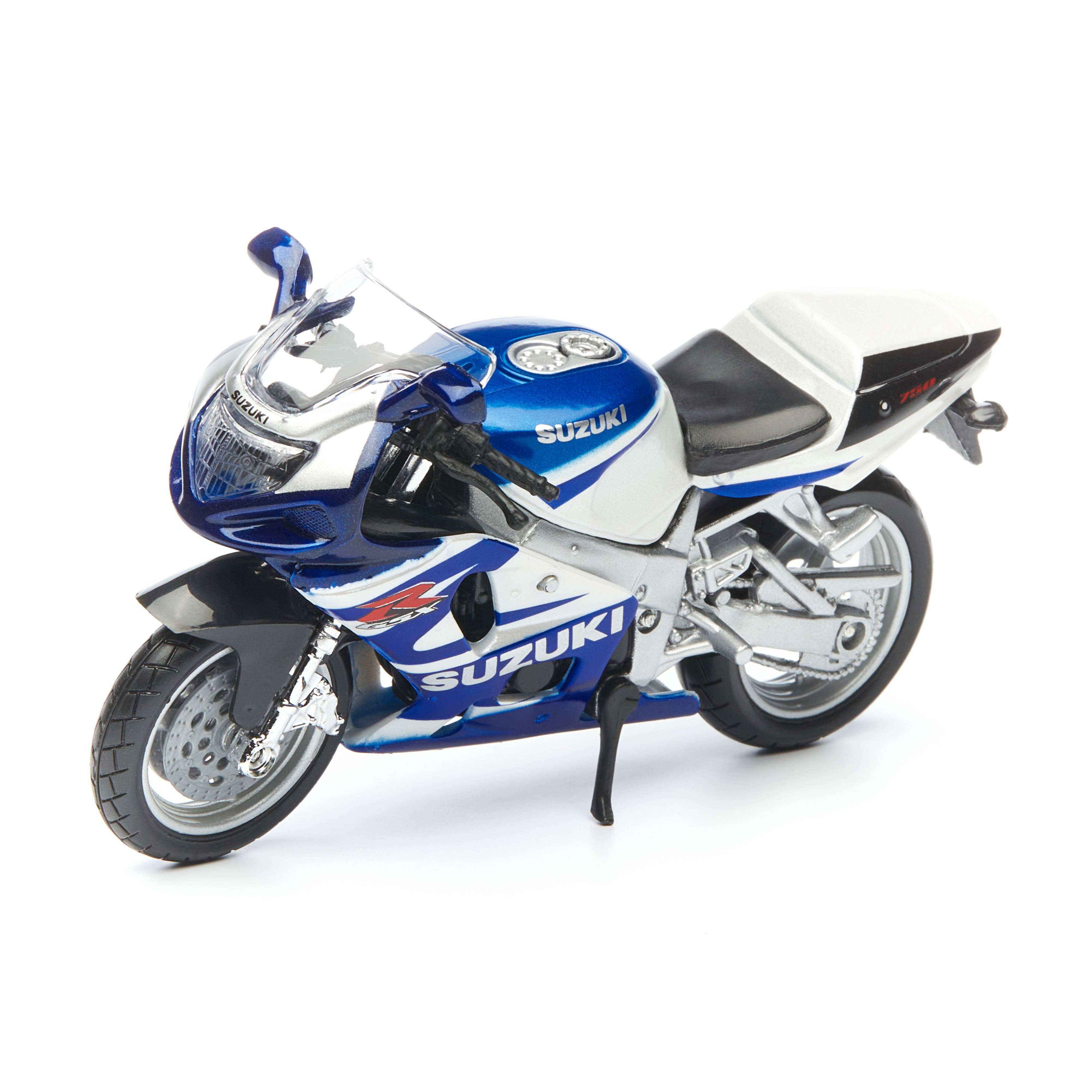 Bburago Коллекционный мотоцикл 1:18 CYCLE SUZUKI GSX-R750 18-51030/18-51000/13 мотоцикл коллекционный bburago 1 18 cycle xdiavel s ducati