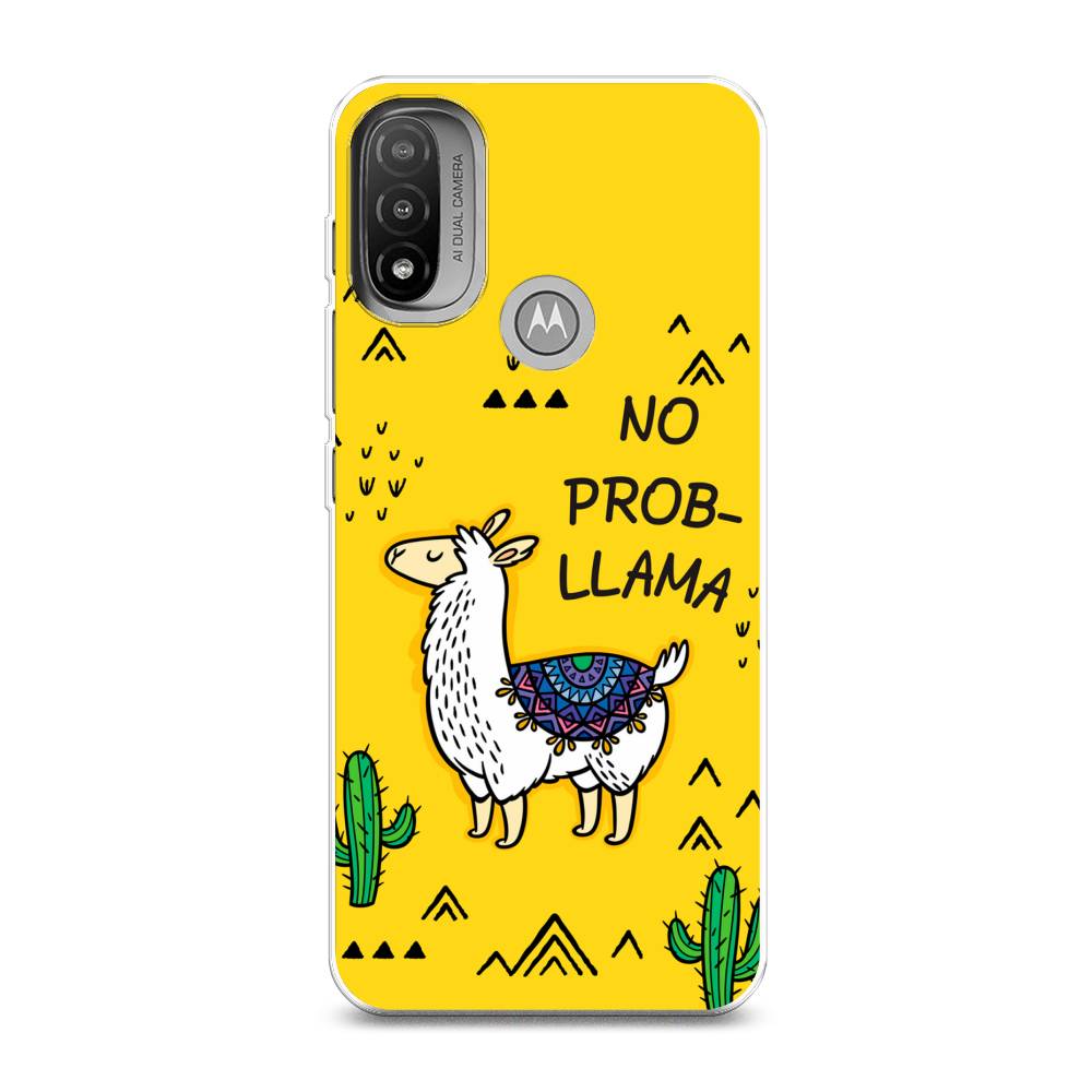 

Чехол Awog на Lenovo K14 Plus/Motorola Moto E20/E30/E40 "No probLLama", Разноцветный, 243450-2