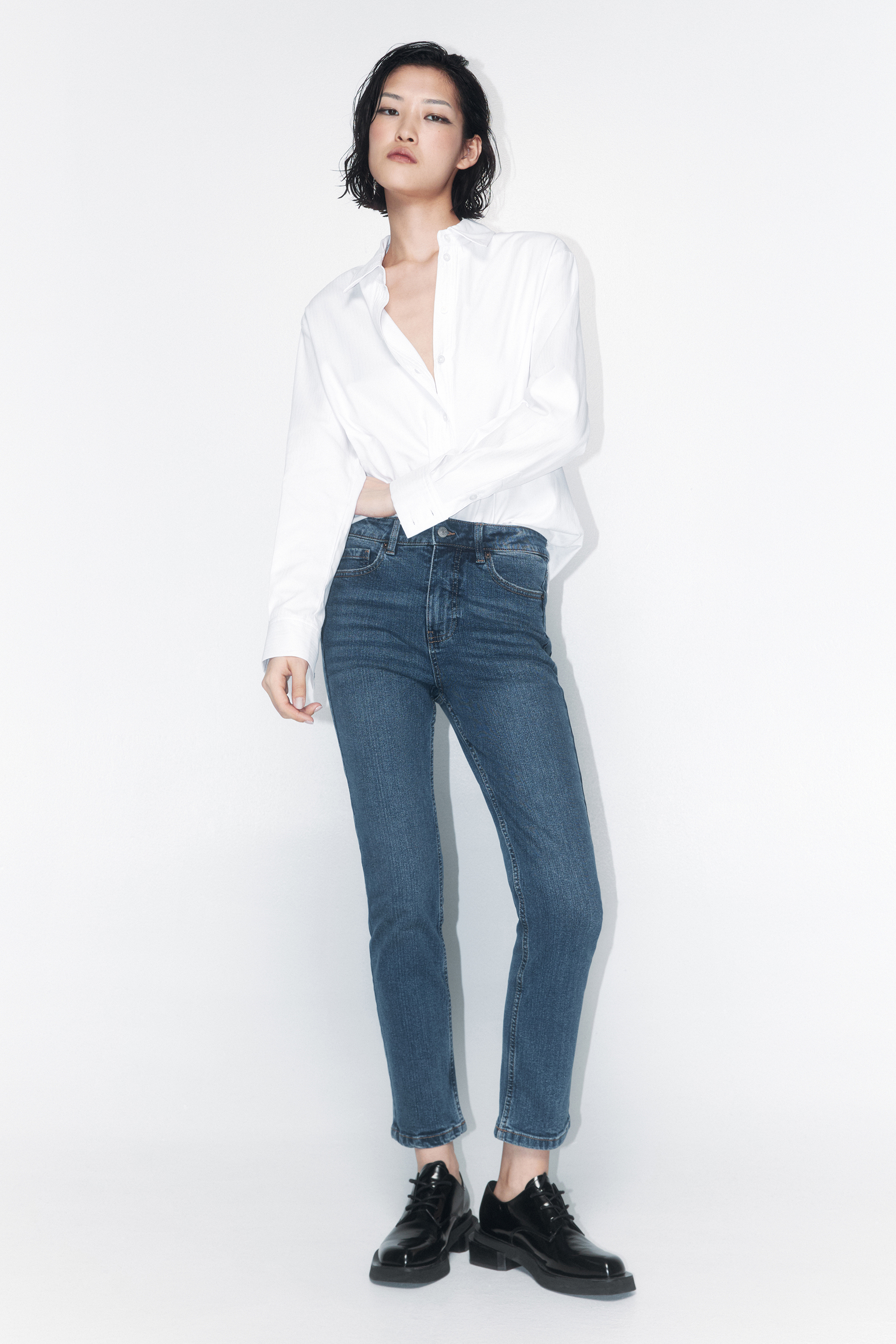 

Джинсы женские Befree SlimSS синие M/170, Синий, SlimSS