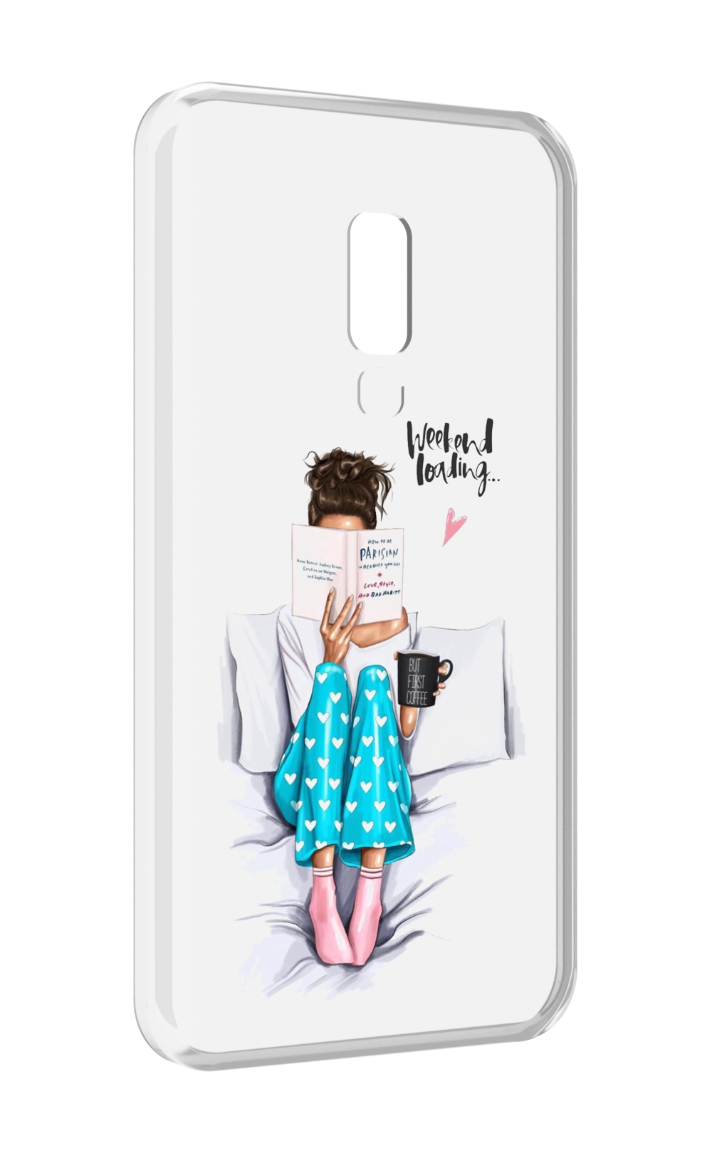 

Чехол MyPads Weekend-loading для Meizu 15, Прозрачный, Tocco