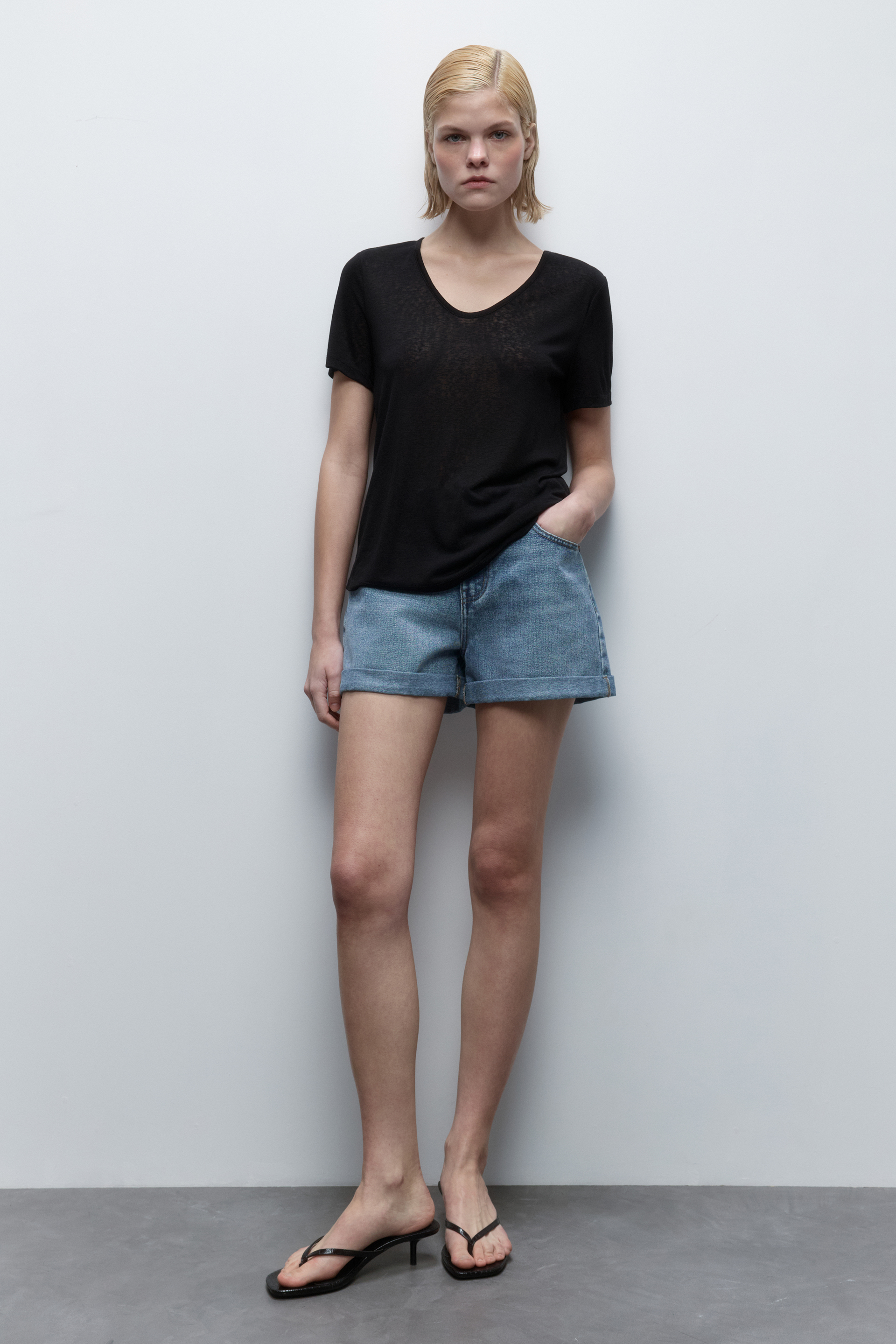 

Джинсовые шорты женские Befree MomShorts голубые XXS, Голубой, MomShorts