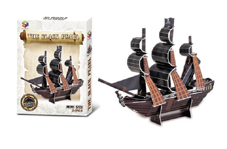 фото Пазл 3d magic puzzle the black pearl 24 детали b668-20