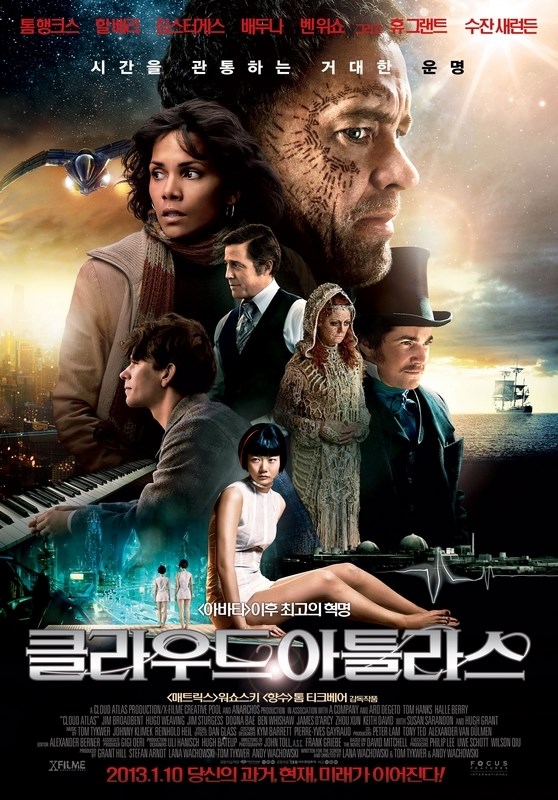 

Постер к фильму "Облачный атлас" (Cloud Atlas) 50x70 см