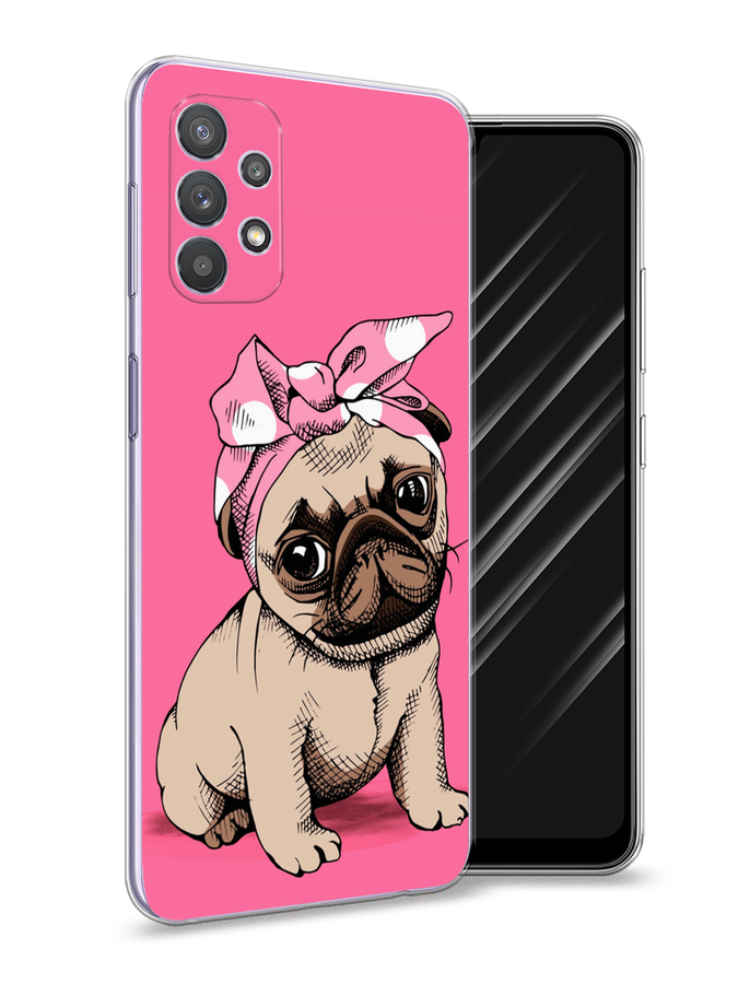 

Чехол Awog на Samsung Galaxy A32 / Самсунг A32 "Dog Pin-Up", Разноцветный, 2102050-2