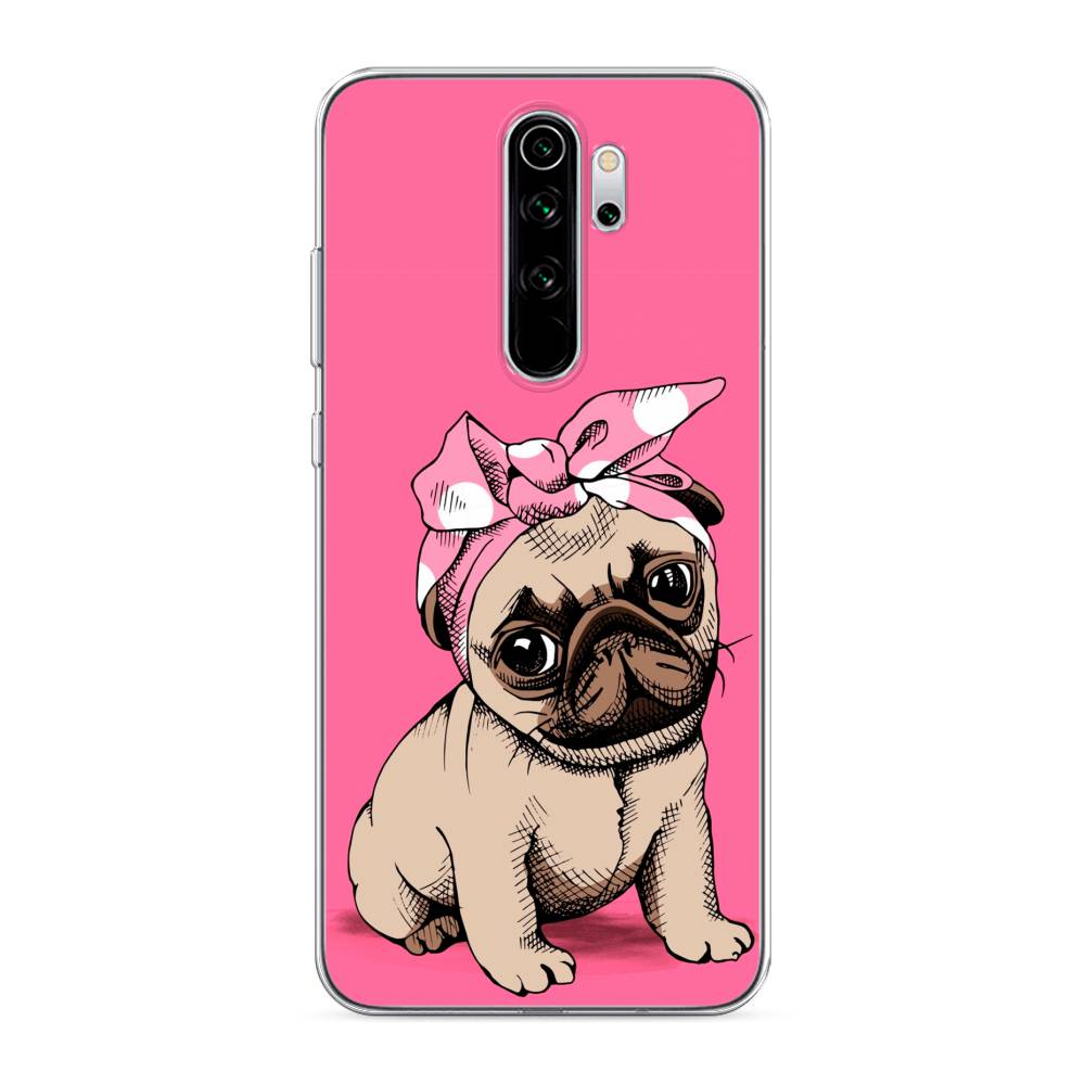 фото Чехол awog "dog pin-up" для xiaomi redmi note 8 pro