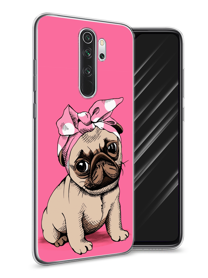 

Чехол Awog на Xiaomi Redmi Note 8 Pro "Dog Pin-Up", Разноцветный, 36650-2