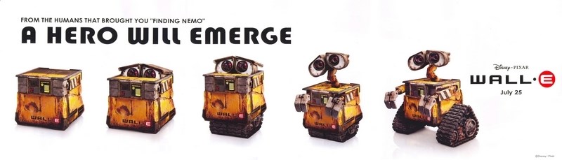 

Постер к мультфильму "ВАЛЛ·И" (WALL·E) 50x70 см