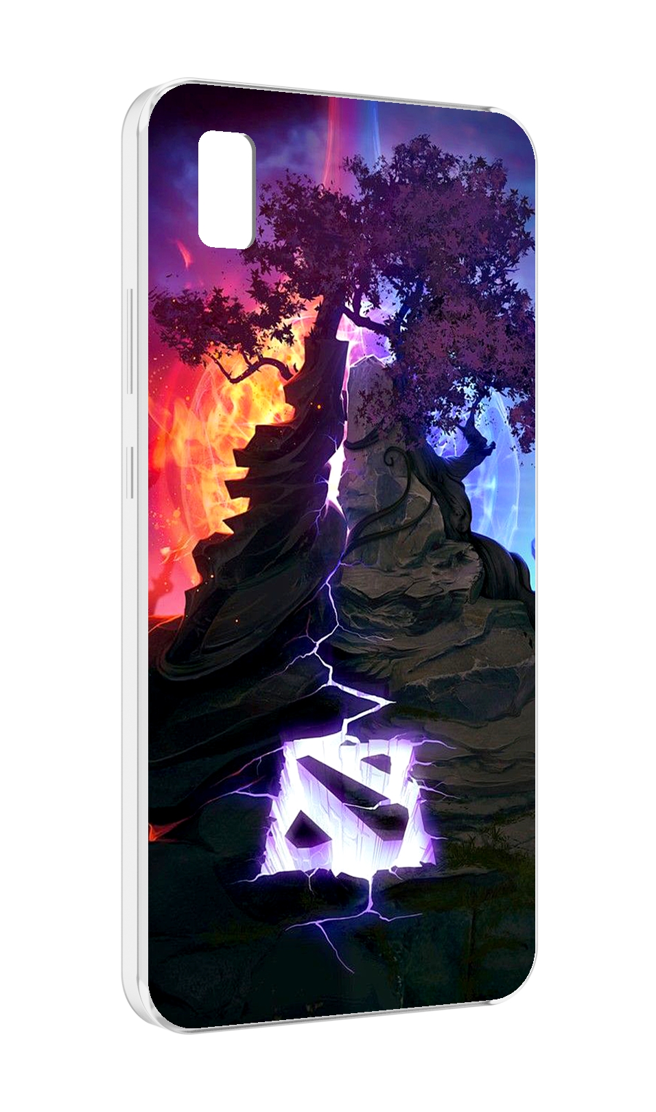 

Чехол MyPads dota 2 логотип для ZTE BLADE L210, Прозрачный, Tocco